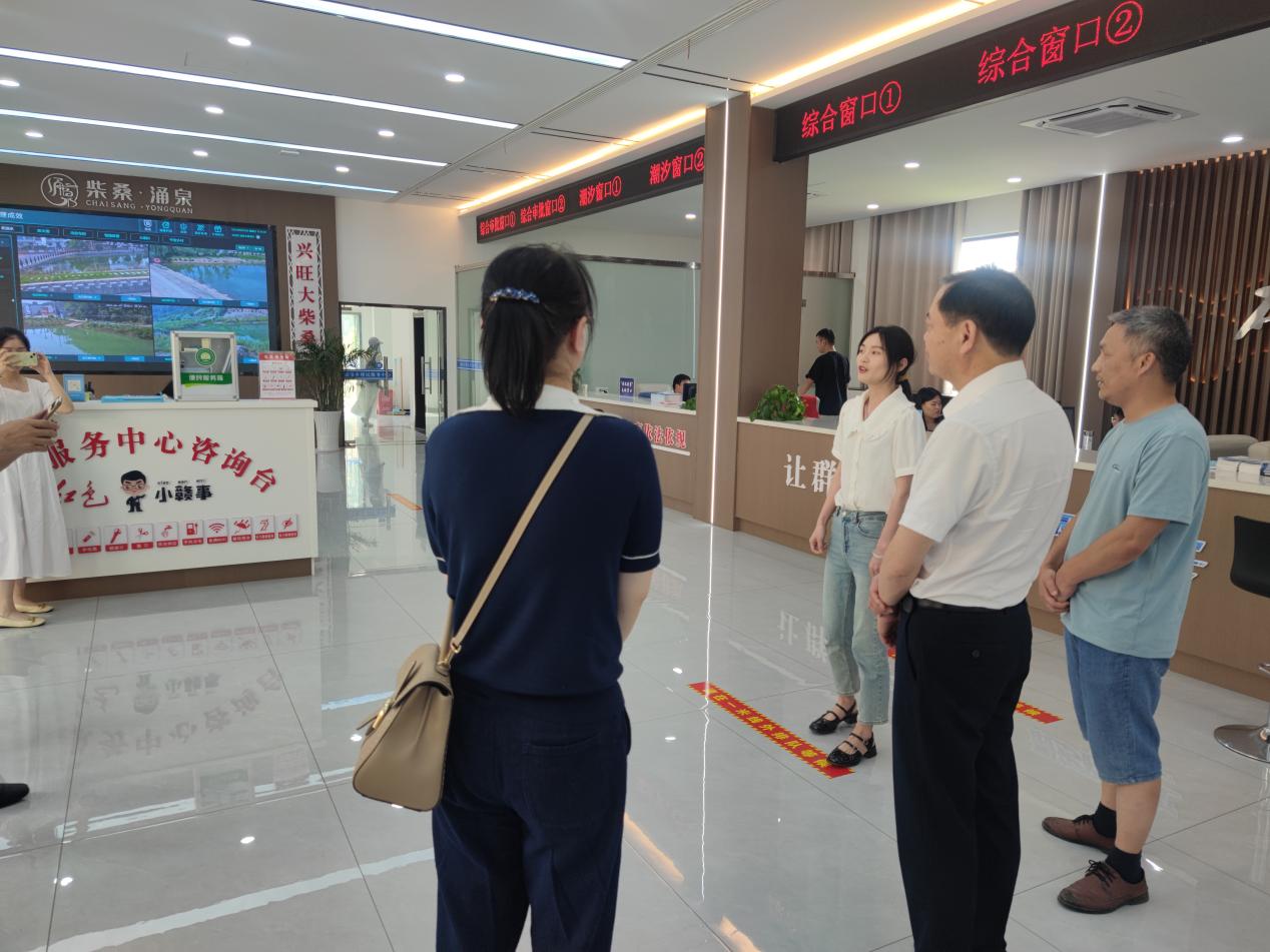 涌泉乡开展2023年“机关开放日”活动