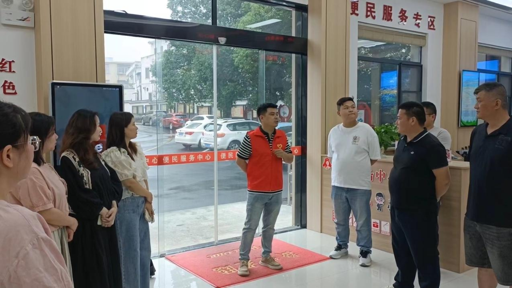 柴桑区新合镇：开展“政府开放日” 政民互动“零距离”