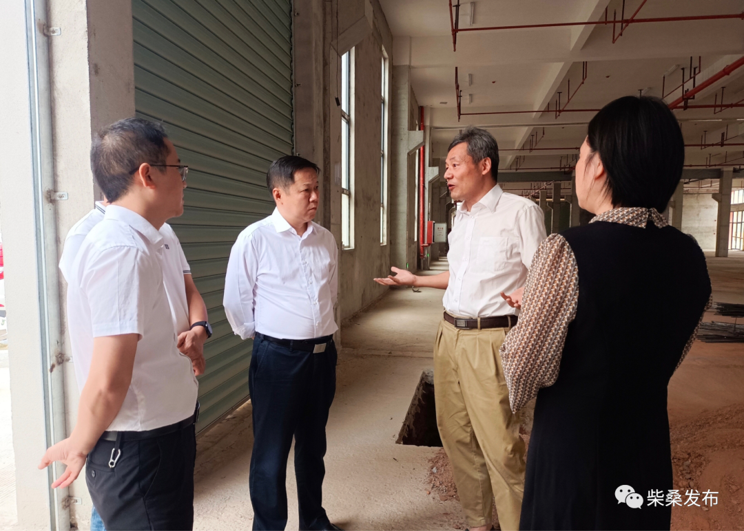 潘光调度重点项目建设工作 - 柴桑区人民政府