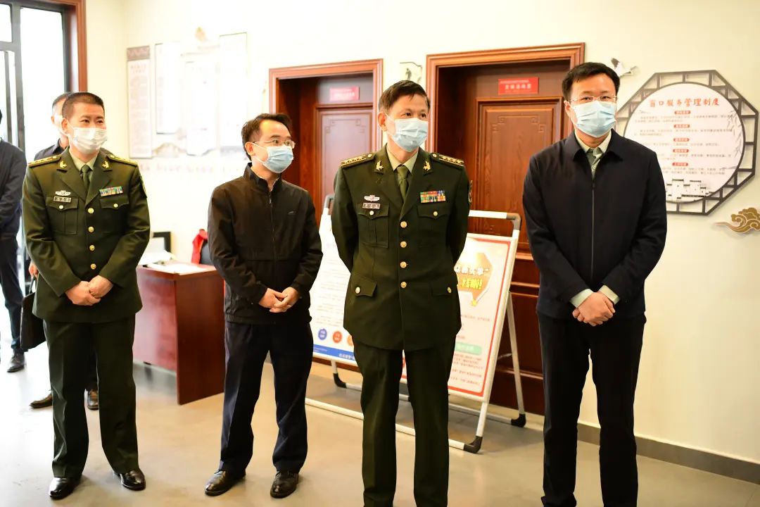 市委常委九江军分区政委余文生来柴桑区调研乡村振兴工作